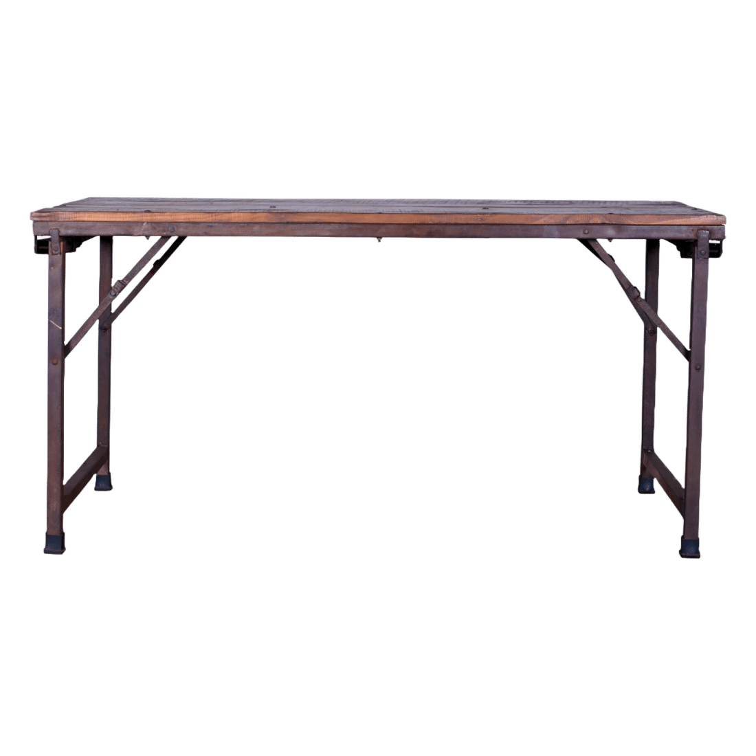 Indiase Inklapbare Markttafel Metalen Frame