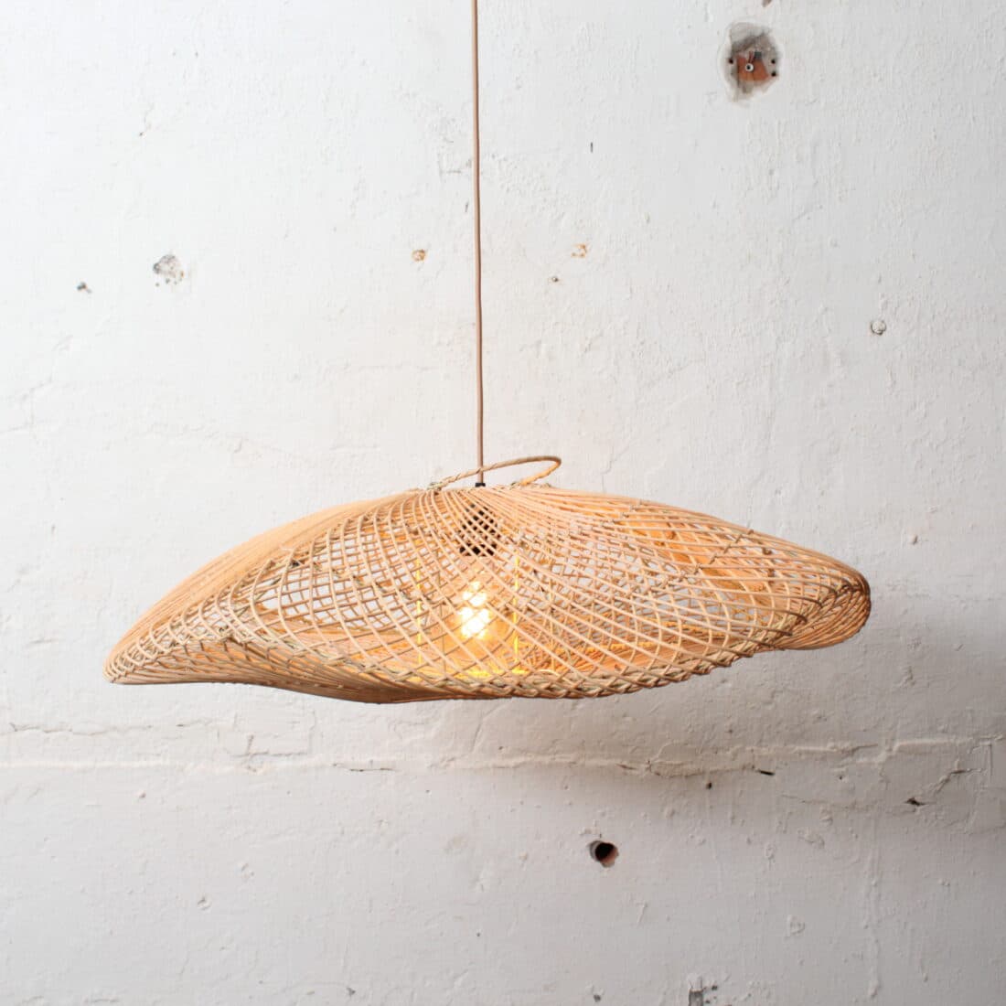 Hanglamp Curve Ufo Naturel M