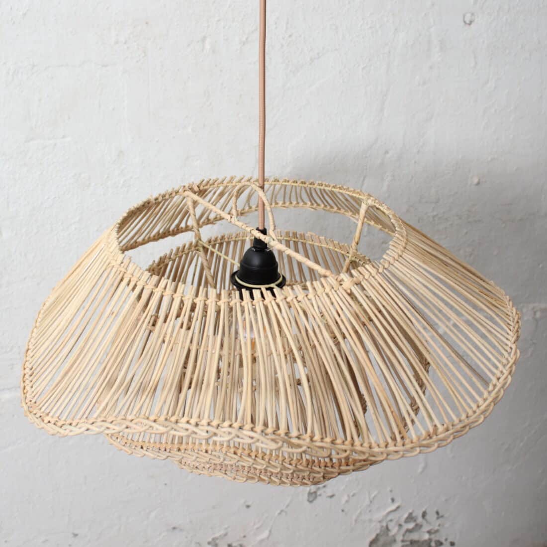 Bamboe Hanglamp Half Wabisabi Naturel 8211 3