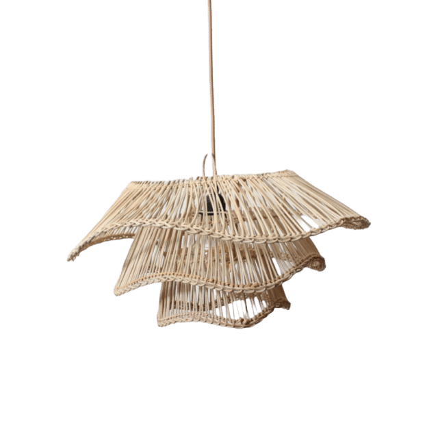 Bamboe Hanglamp Half Wabisabi Naturel 8211 3