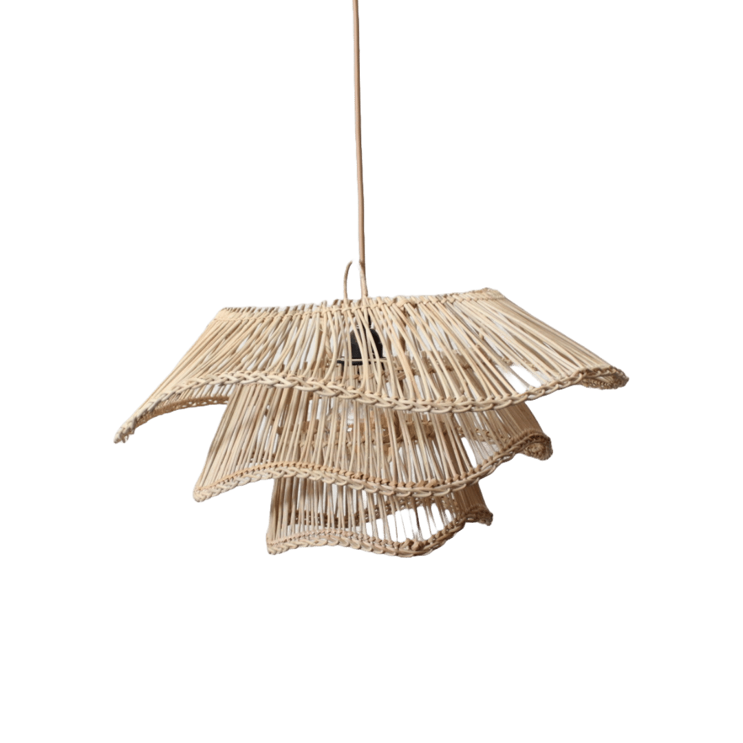 Bamboe Hanglamp Half Wabisabi Naturel 8211 3