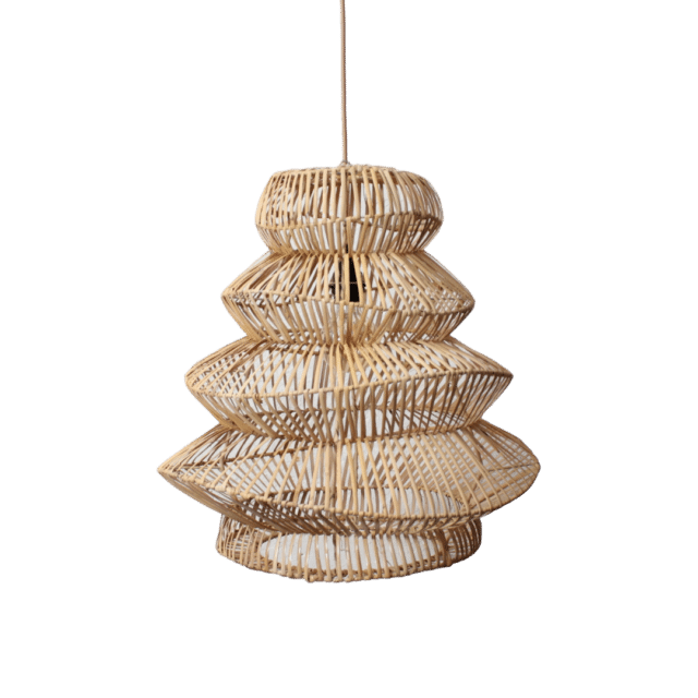 Bamboe Hanglamp Pagoda Naturel S