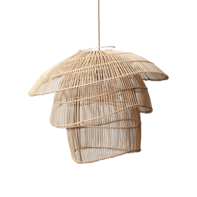 Bamboe Hanglamp Mushroom Naturel M