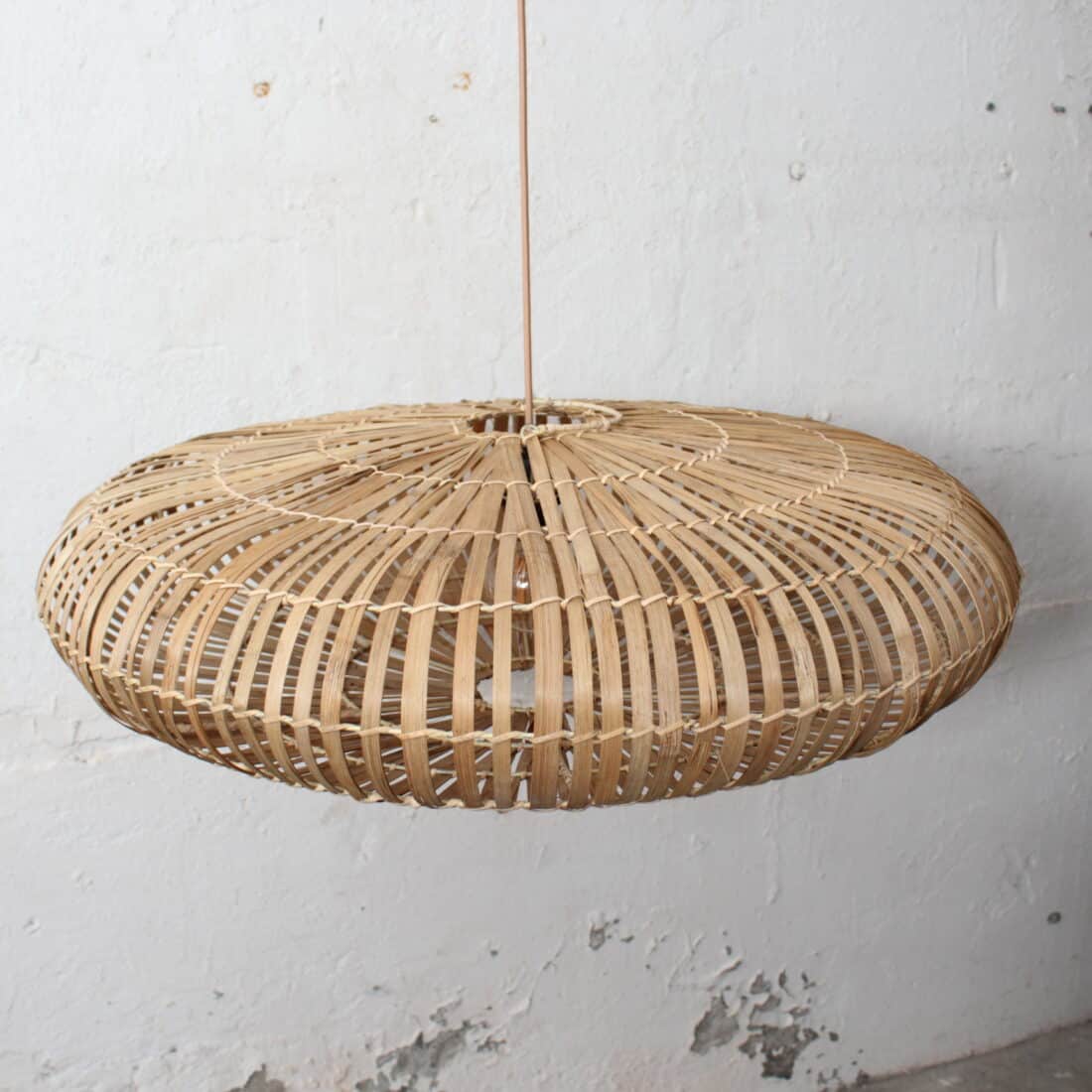 Bamboe Hanglamp Donut Naturel M