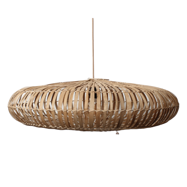 Bamboe Hanglamp Donut Naturel M