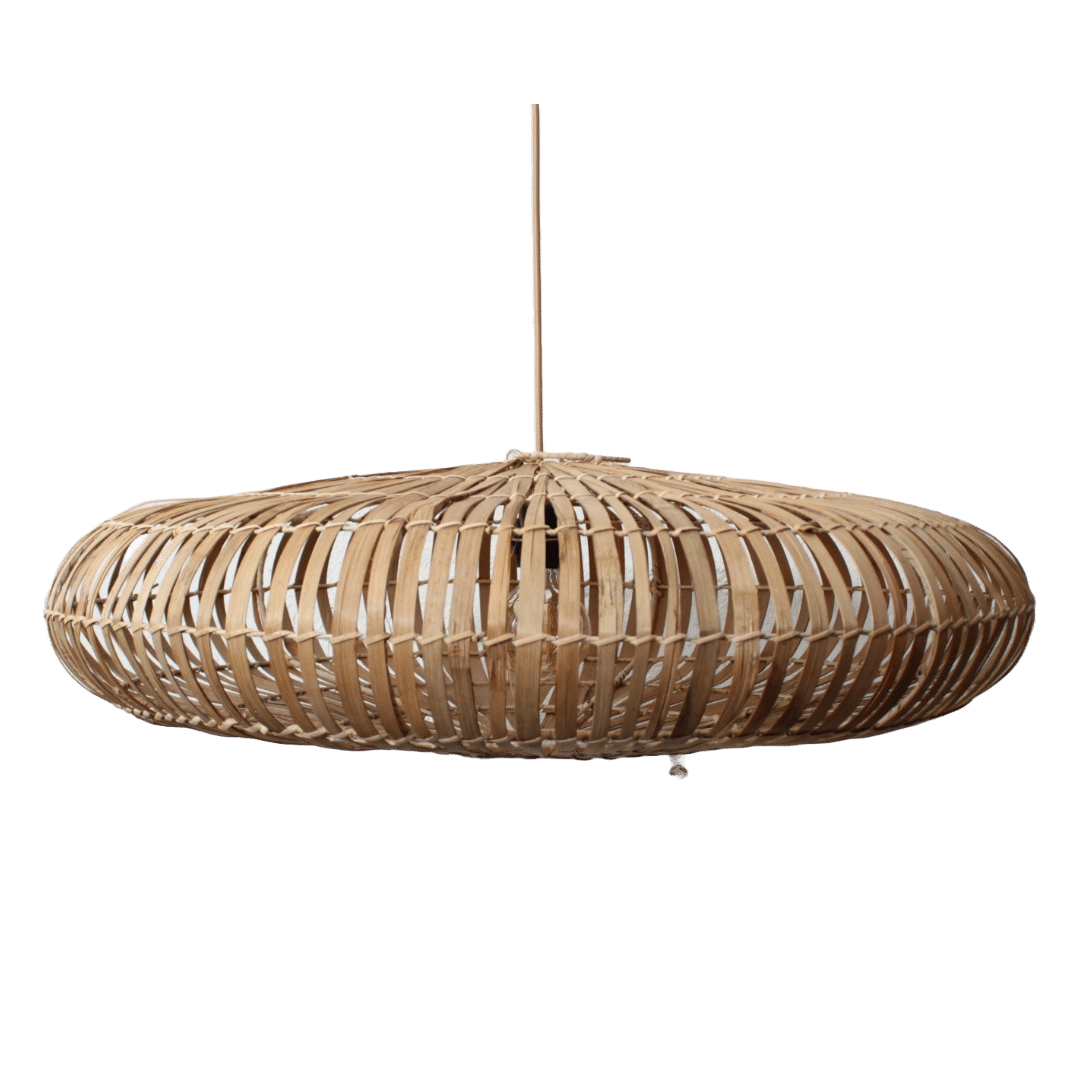 Bamboe Hanglamp Donut Naturel M