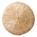 Bamboe Wandlamp Rond Naturel L