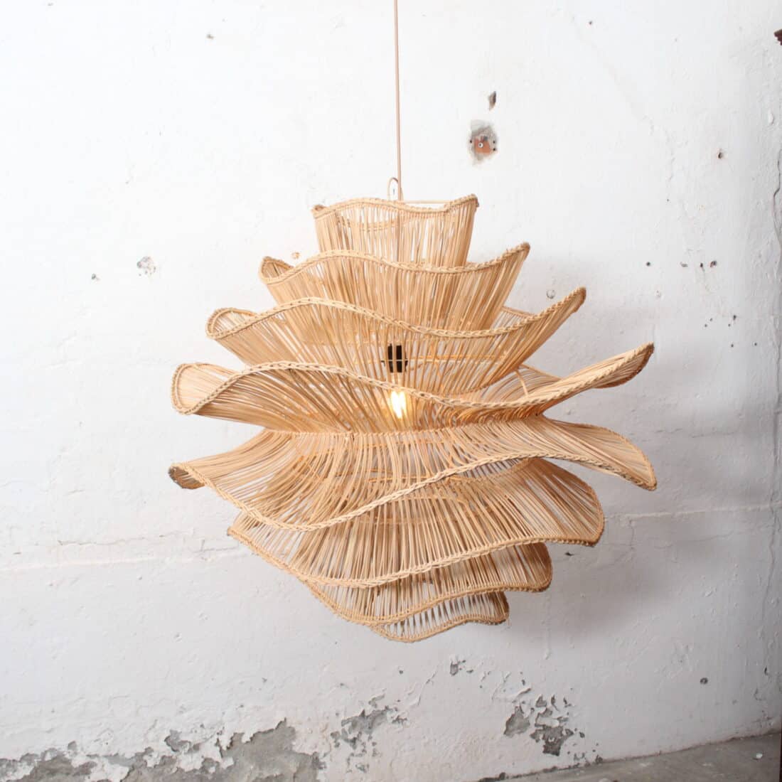 Bamboe Hanglamp Wabisabi Naturel 8211 4