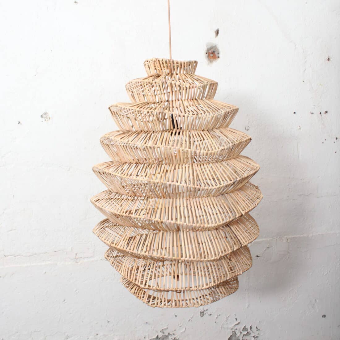 Bamboe Hanglamp Pagoda Naturel L