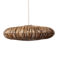 Bamboe Hanglamp Donut Antik M