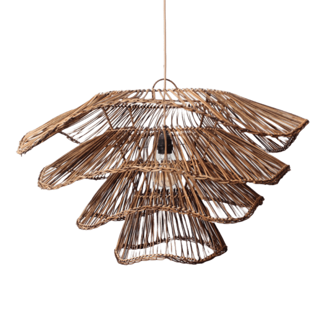 Bamboe Hanglamp Wabisabi Half Antik 8211 4