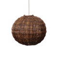 Rotan Bol Hanglamp Bruin S