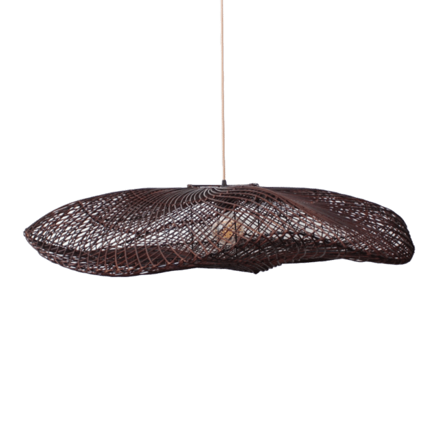 Hanglamp Curve Ufo Bruin L