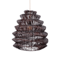 Bamboe Hanglamp Pagoda Bruin M