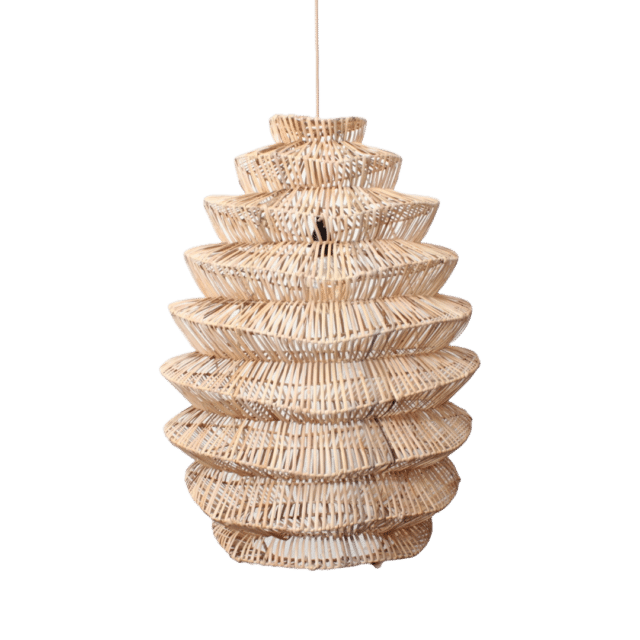 Bamboe Hanglamp Pagoda Naturel L