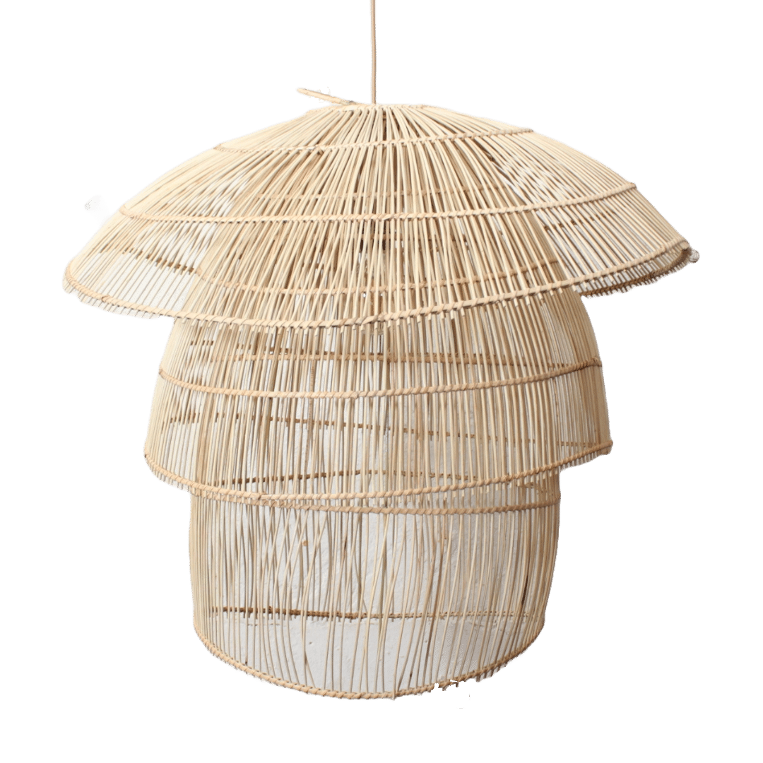 Bamboe Hanglamp Mushroom Naturel L