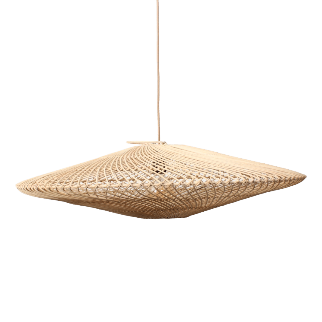 Bamboe Hanglamp Ufo Naturel M