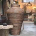 Grote bamboe mand