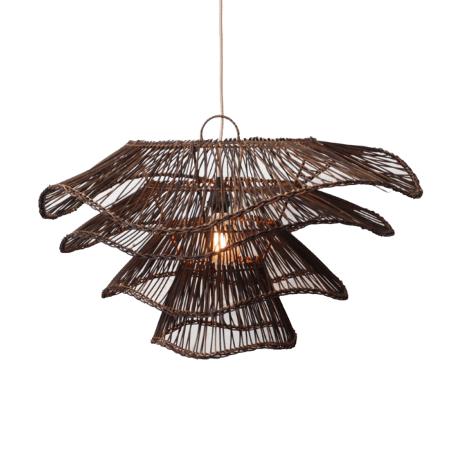 Bamboe Hanglamp Wabisabi Bruin 8211 4