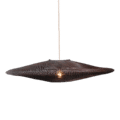 Bamboe Hanglamp Ufo Bruin L