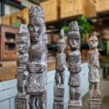 Houten sculptuur · Talisman M