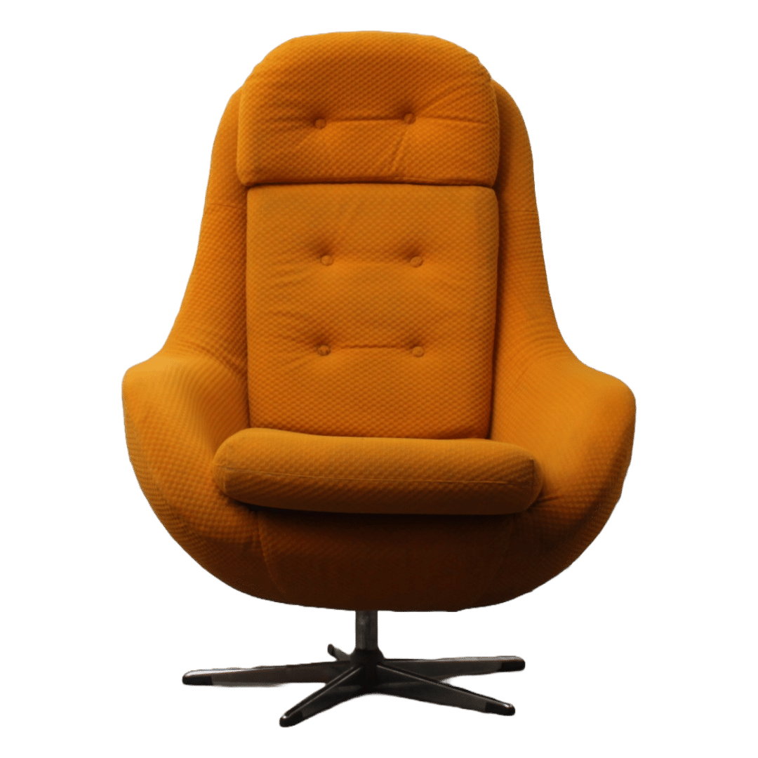 Swivel Chair Up Zvody Okergeel