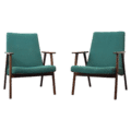 Groene Fauteuil Set