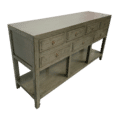 Houten sidetable | groen