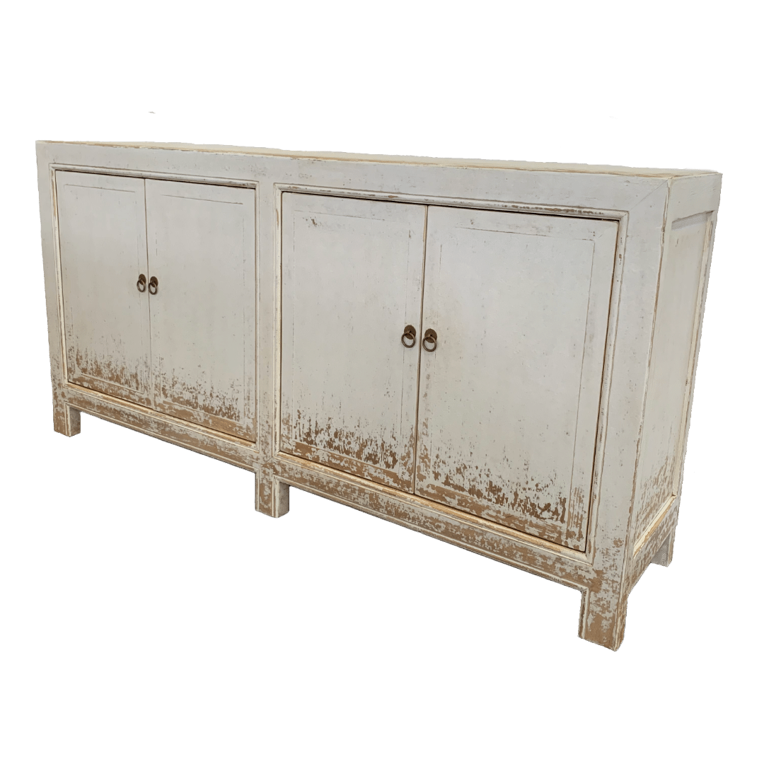 Houten Dressoir China Wit