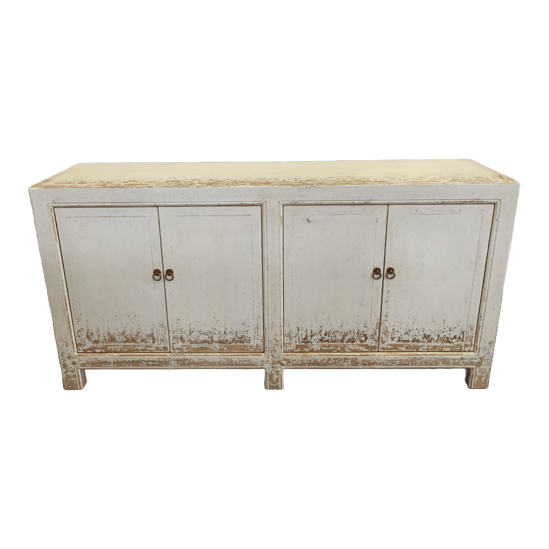 Houten Dressoir China Wit