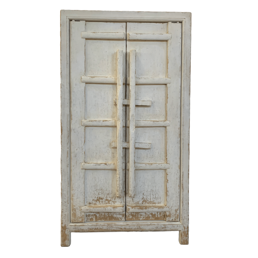 Houten Kast China Wit