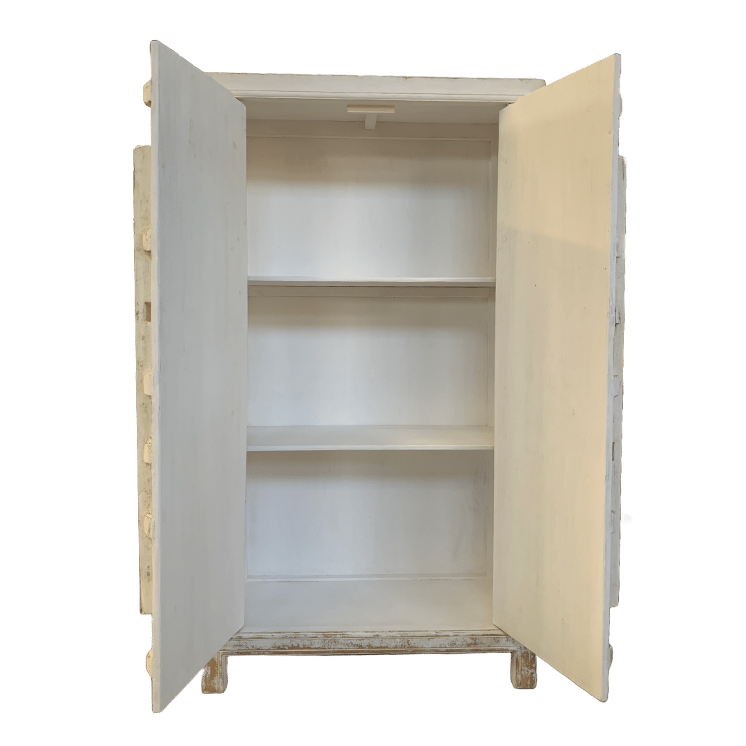 Houten Kast China Wit