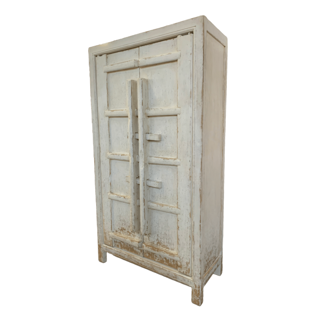 Houten Kast China Wit