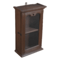 Houten wandkastje