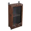 Houten wandkastje