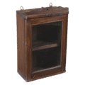 Houten wandkastje