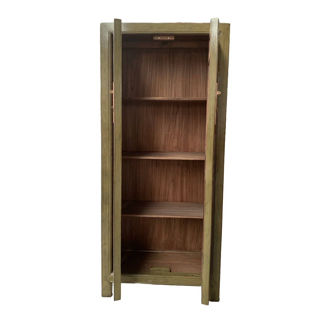 Houten Kast China Groen