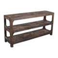 Houten sidetable L