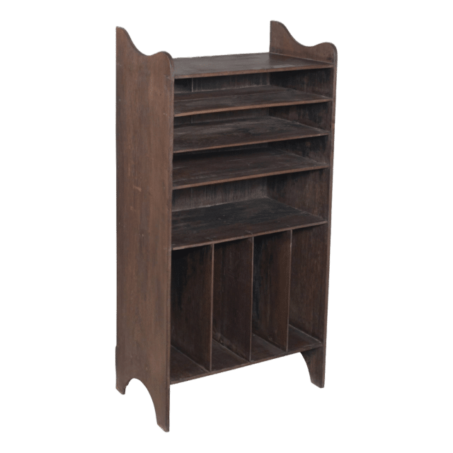 Houten Boekenkast India