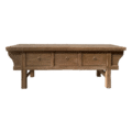Houten lage sidetable | bruin