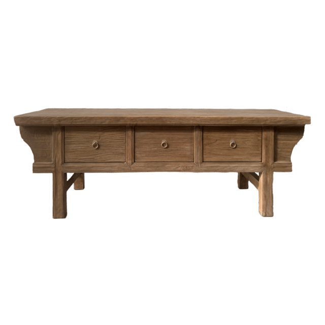 Houten Lage Sidetable Bruin