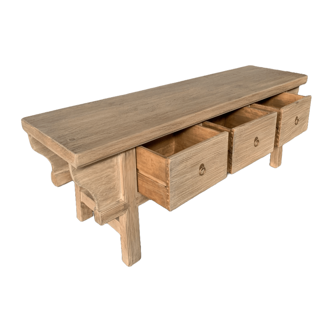 Houten Lage Sidetable Naturel