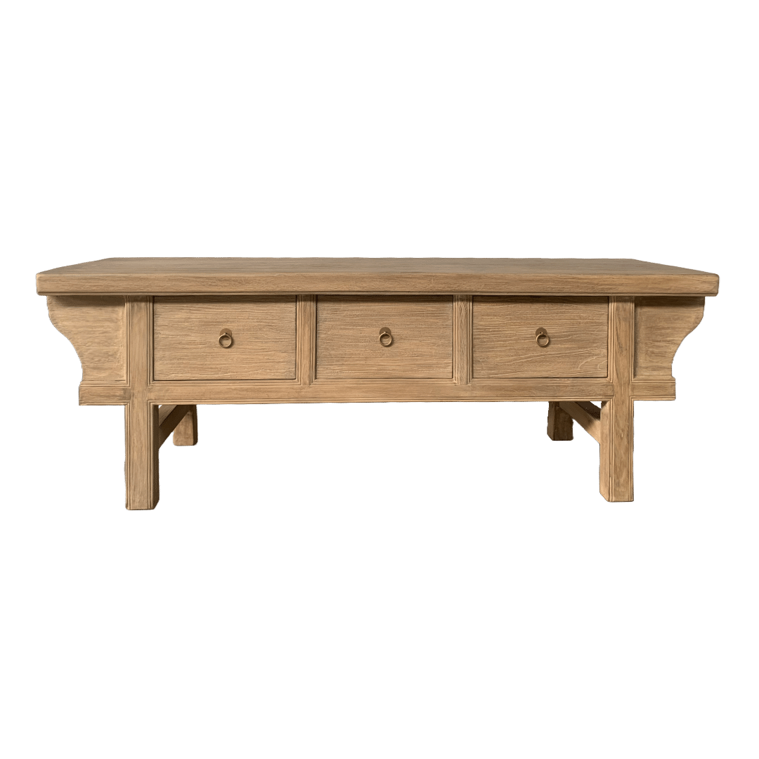 Houten Lage Sidetable Naturel