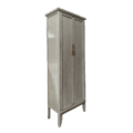 Houten kast China | Licht grijs
