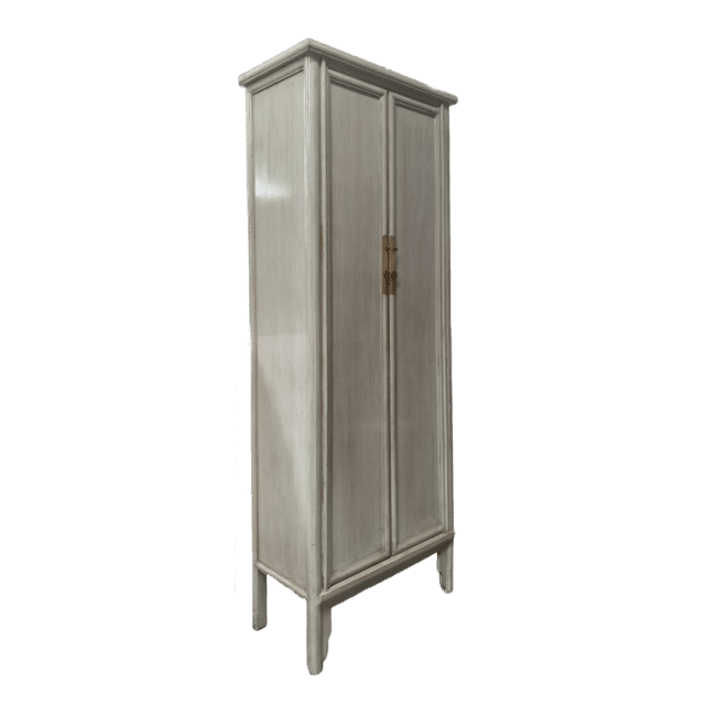 Houten Kast China Licht Grijs
