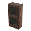 Houten wandkastje