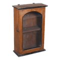 Houten wandkastje