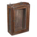 Houten wandkastje
