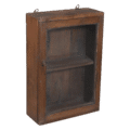 Houten wandkastje