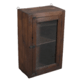 Houten wandkastje